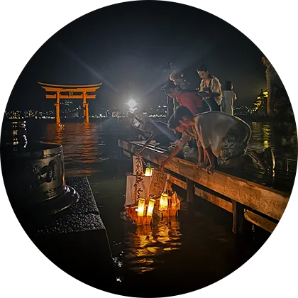 宮島に住む人と観光客が、深くつながれる場を。